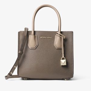 Michael Kors Mercer Leather Accordion Cros…